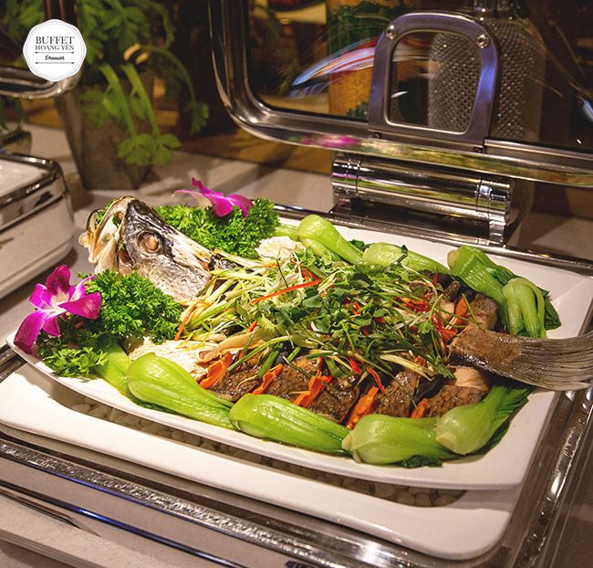 NS-Hoàng Yến Buffet Premier - Ẩm Thực 3 Miền Đặc Sắc. Voucher 431,000 VNĐ, Còn 388,000 VNĐ, Giảm 10%. Chỉ Có Tại Hotdeal.vn!