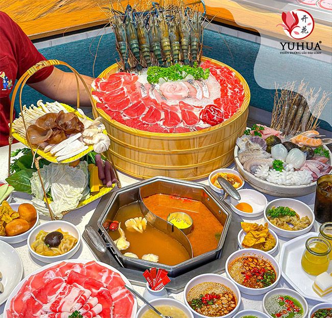 Yuhua HHT - Buffet Lẩu Tối T2 - T6 & Cả Ngày T7, CN