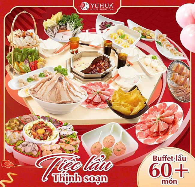 Yuhua LVS - Buffet Lẩu Trưa T2 - T6